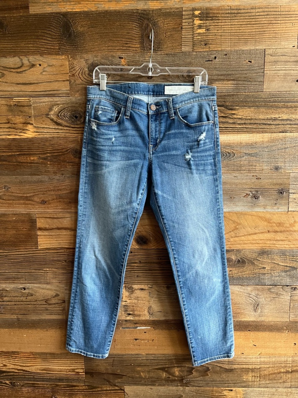 Women's Treasure & Bond Boyfriend Ankle Jean